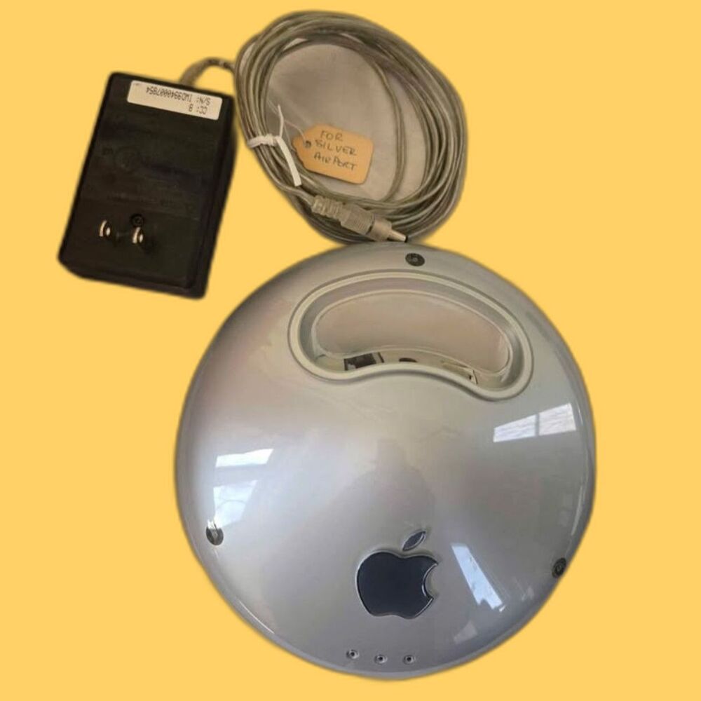 Apple AirPort Base Station M5757 Vintage Silver